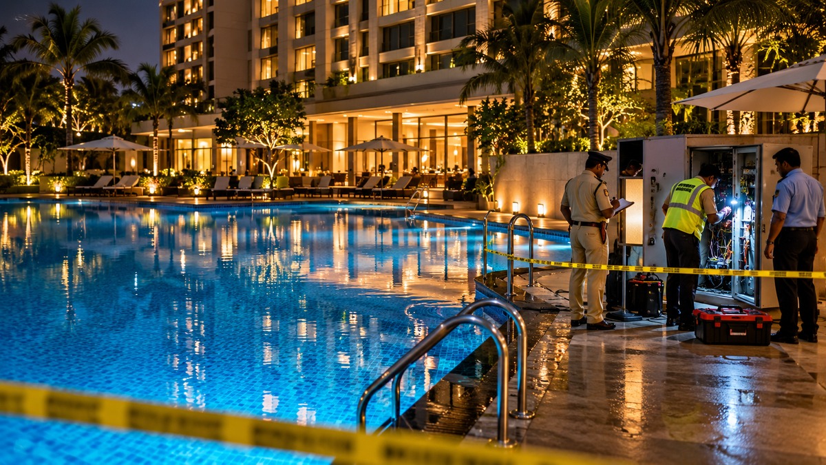 Bengaluru Conrad Hotel Pool Tragedy: Two Foreign Nationals Die After Suspected Electric Shock