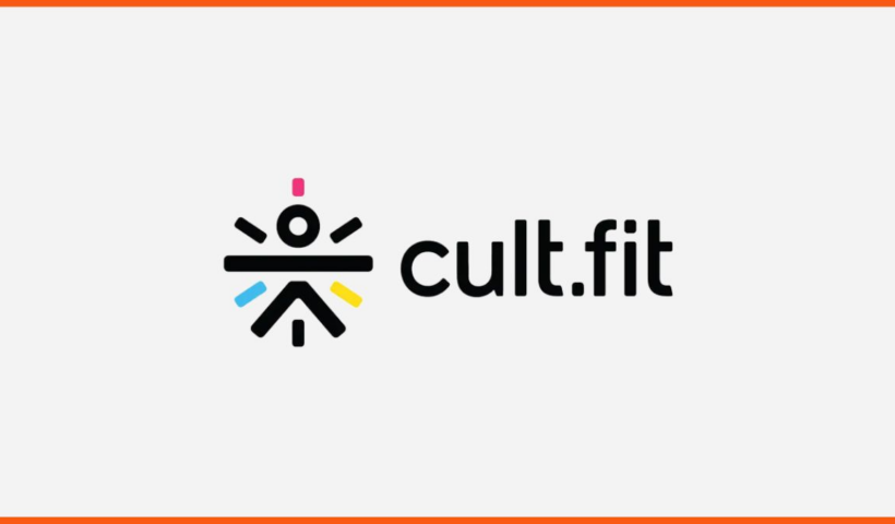 Cult.fit logo for IPO news