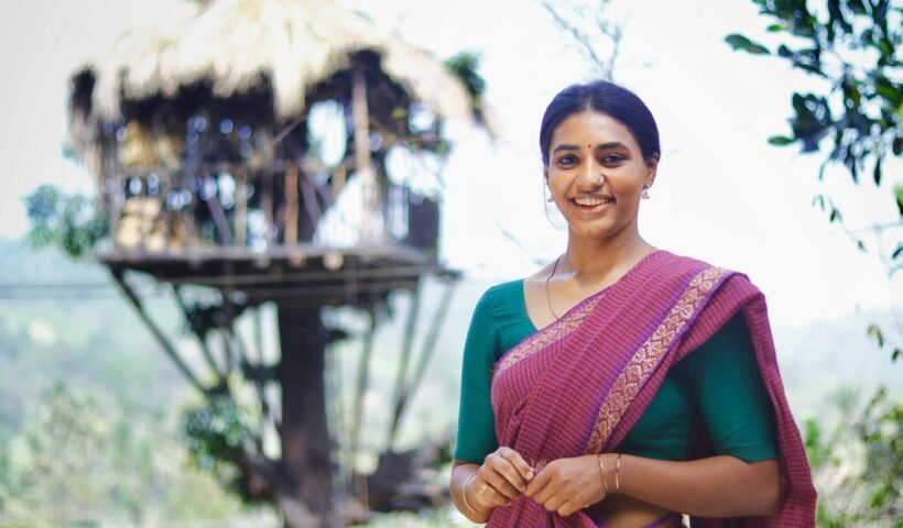 Sapthami Gowda Kannada actress portrait