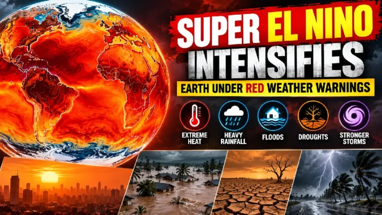 Super El Niño Intensifies: Extreme Heat, Heavy Rainfall and Flood Risks Rise Worldwide