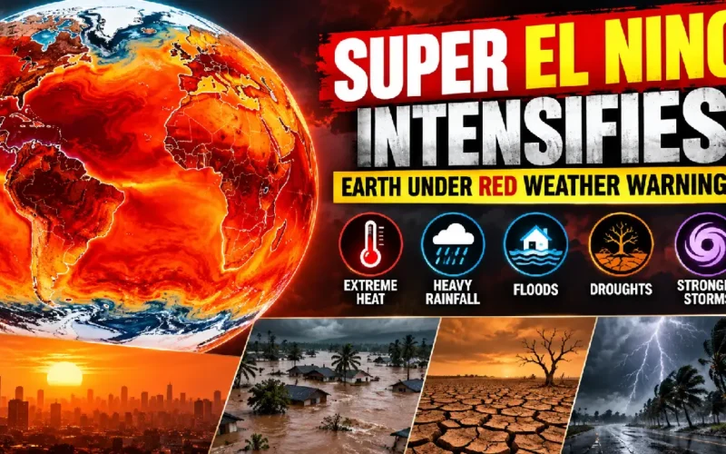 Super El Niño Intensifies: Extreme Heat, Heavy Rainfall and Flood Risks Rise Worldwide