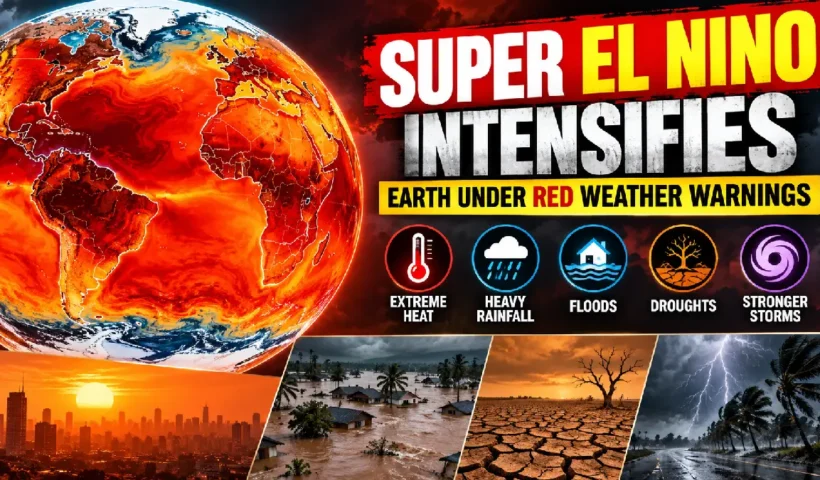 Super El Niño Intensifies: Extreme Heat, Floods and Heavy Rainfall Risk Worldwide