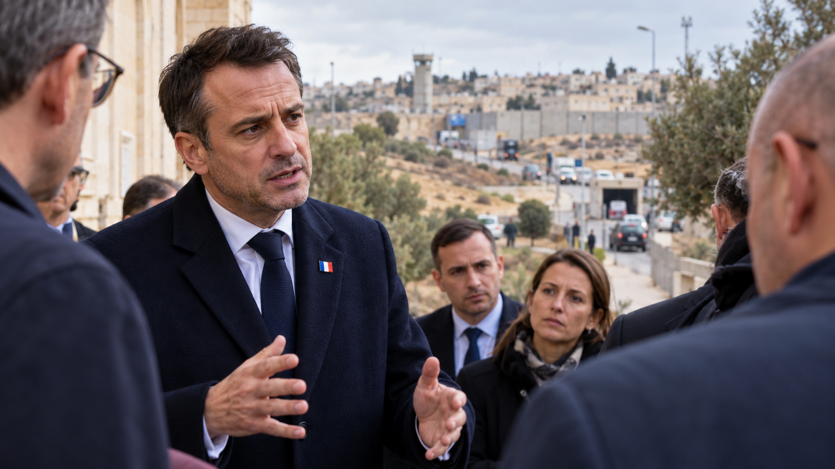France Demands Israel Act After ‘Criminal Violence’ Against Visiting Mayor in West Bank