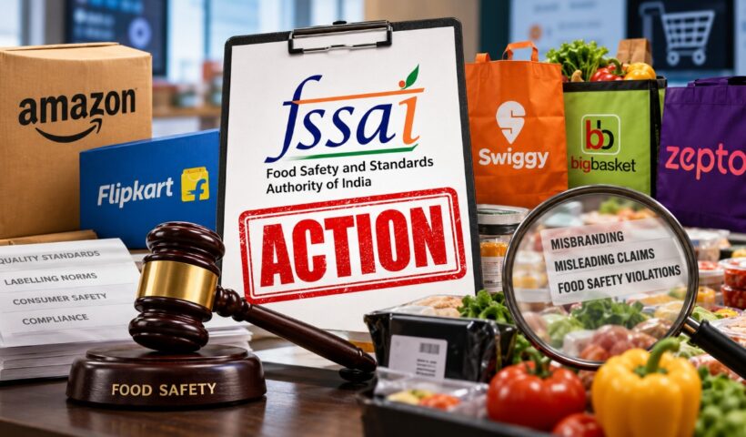 Food safety authority and online grocery platforms in misleading food claims story