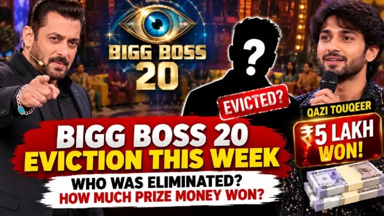 Bigg Boss 20 Eviction This Week: Who Was Eliminated? how much prize money won