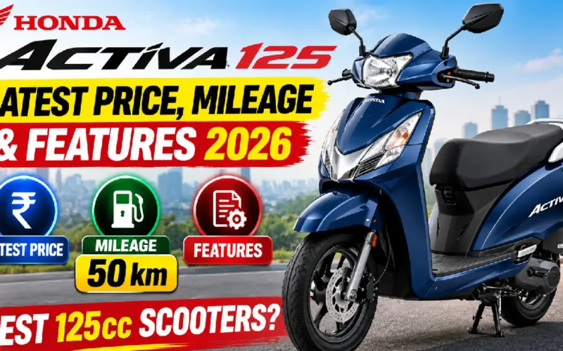 Honda Activa 125 Latest Price, Mileage 50 Km & Features 2026