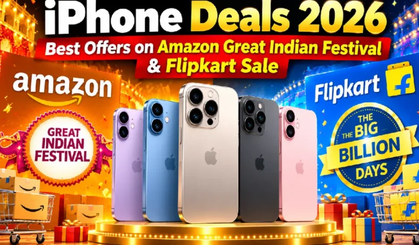 iPhone Deals 2026: Best Offers on Amazon Great Indian Festival & Flipkart Sale