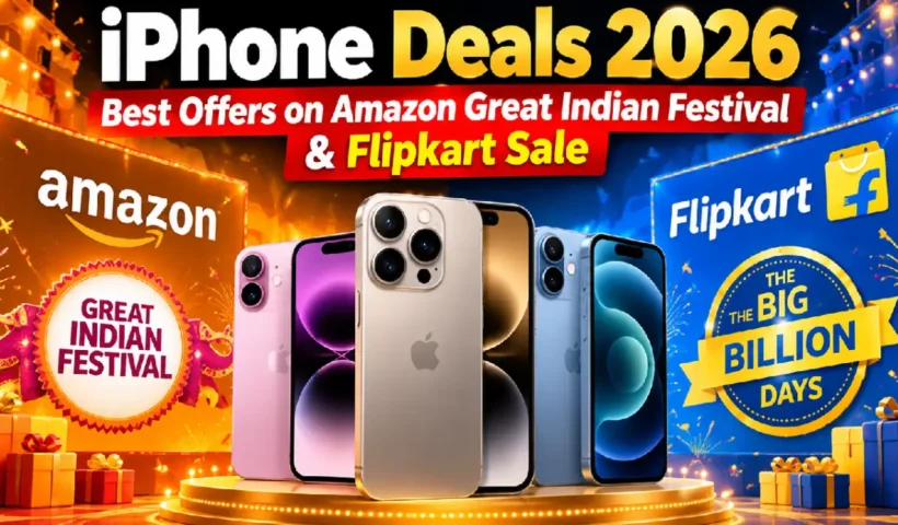 iPhone Deals 2026: Best Offers on Amazon Great Indian Festival & Flipkart Sale