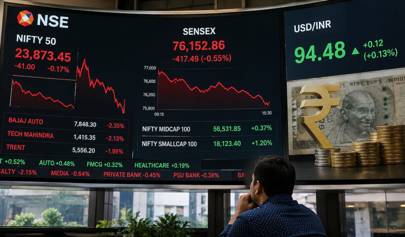 Financial market trading screens
