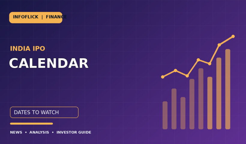 Infoflick Finance thumbnail for India IPO calendar and key dates
