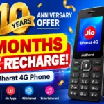 Jio 10-Year Anniversary Offer: Get 6 Months Free Recharge With Jio Bharat 4G Phone