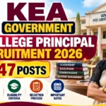 KEA Government PU College Principal Recruitment 2026: 247 Posts, Eligibility & Selection