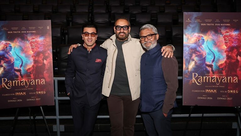 SS Rajamouli Praises Nitesh Tiwari and Namit Malhotra for Ramayana’s Scale