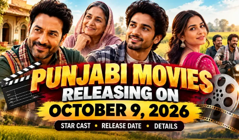 Punjabi Movies Releasing on October 9, 2026: Star Cast, Release Date & Details