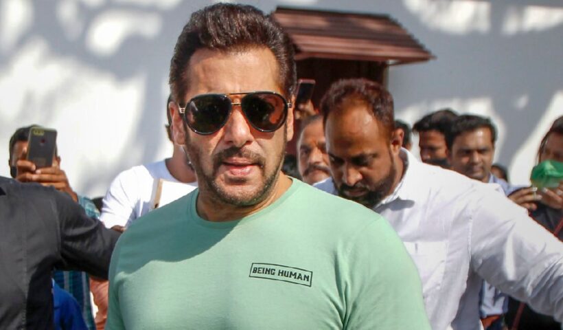 Salman Khan portrait for Koffee With Karan Season 9 coverage