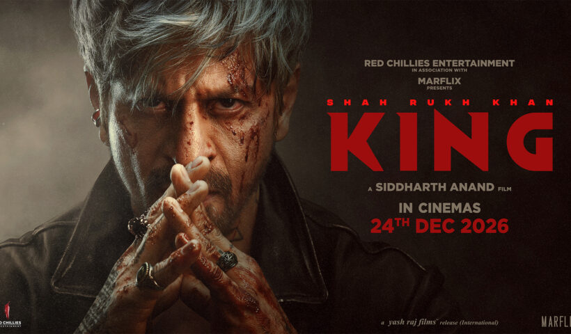 King film poster featuring Shah Rukh Khan
