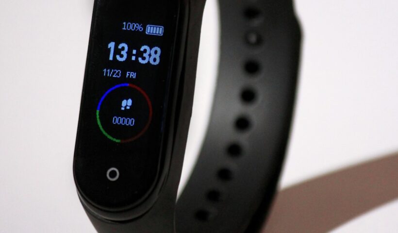 Wearable fitness tracker used to monitor activity and health