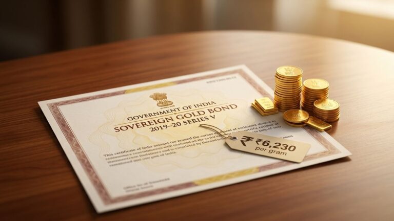 Sovereign Gold Bond 2019-20 Series V Redemption: ₹14,725 Price and Return Explained