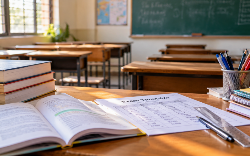 Karnataka SSLC Exam 1 Final Timetable 2026-27 Released: Exams to Begin on March 22, Check Subject-Wise Schedule