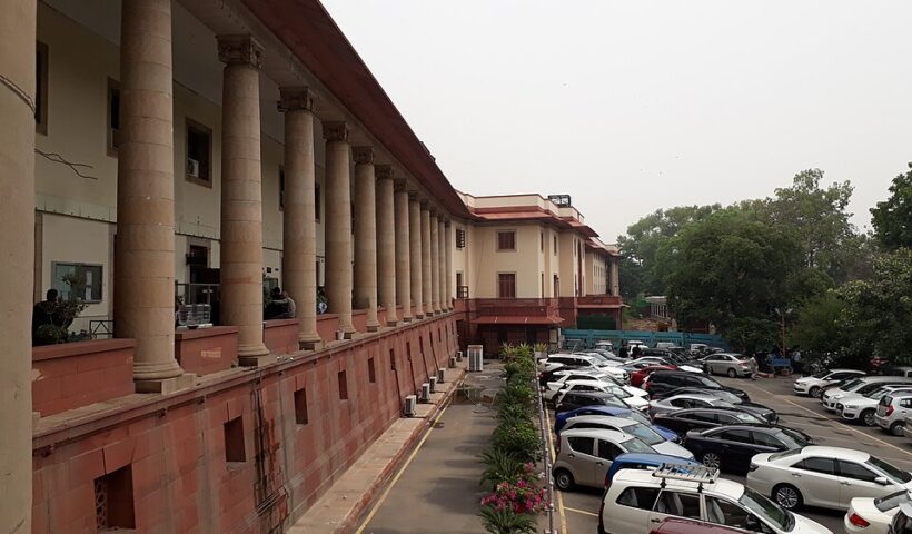 Supreme Court of India building in New Delhi