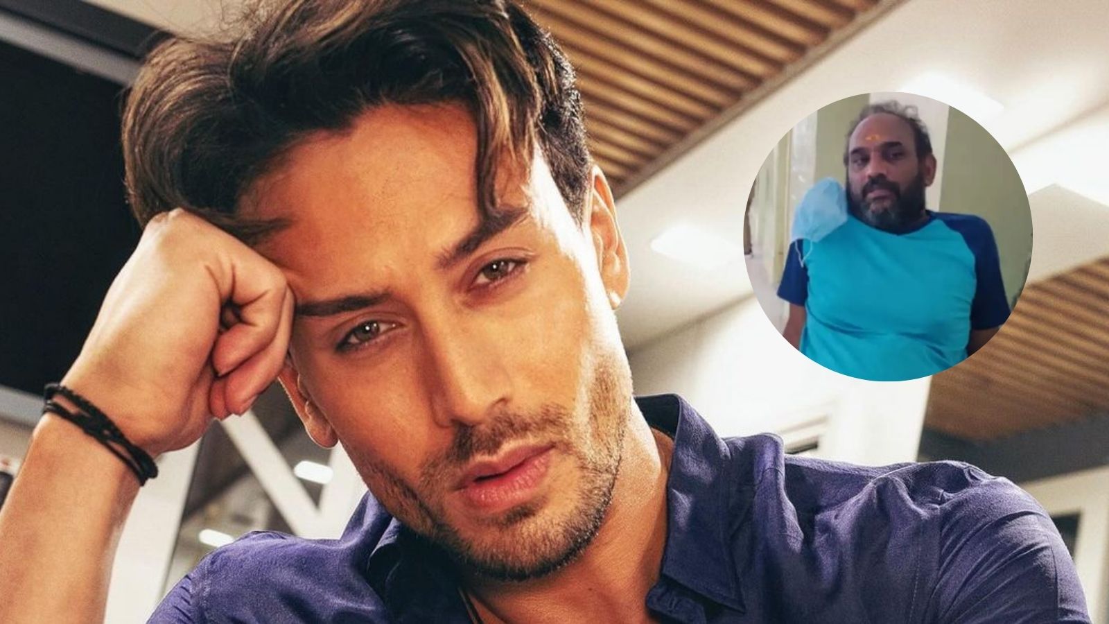 Tiger Shroff portrait accompanying celebrity reactions to the reported Juhu firing incident