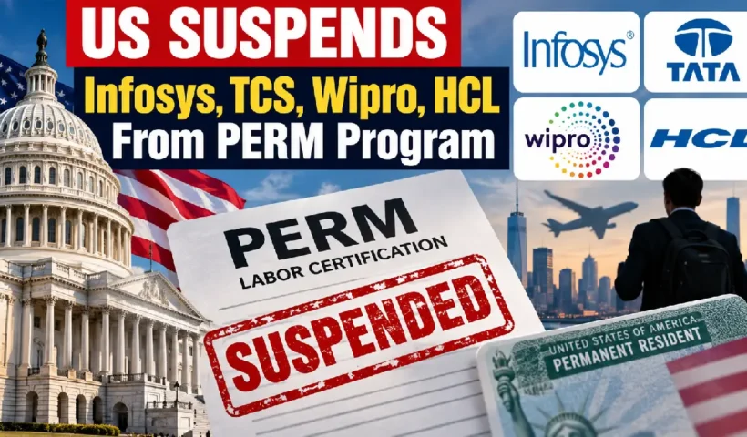 US Suspends Infosys, TCS, Wipro, HCL From PERM Program: What It Means