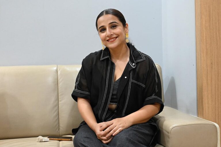 Vidya Balan Recalls Escaping an Uncomfortable Hotel-Room Meeting With a Director